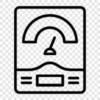 metric scale, metric system, metric system of weights and measures, SI unit icon svg
