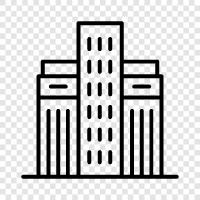 metropolis, capital, urban, municipality icon svg