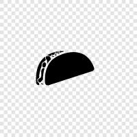 Mexican, Lunch, Dinner, Street Food icon svg