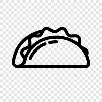 Mexican, food, restaurant, eating out icon svg