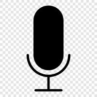 mic, voice, audio, sound icon svg