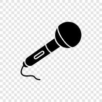 mic, voice, audio, recording icon svg