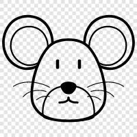 mice, computer mouse, pointing device, input device icon svg