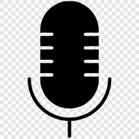 microphone, audio, voice, recording icon svg