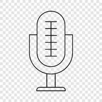 microphone, voice, recording, audio icon svg