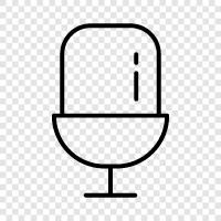 microphone, voice, podcast, voice over icon svg