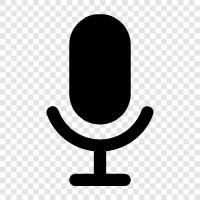 microphone, voice recorder, digital recorder, recording icon svg