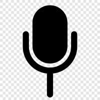 microphone, audio, recording, audio recorder icon svg