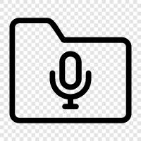 microphone, audio, sound, voice icon svg