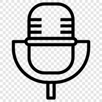 microphone, voice, recording, sound icon svg