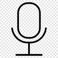 microphone, microphone boom, microphone stand, microphone boom arm icon svg