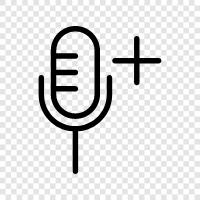 microphone, audio, audio gear, microphone stand icon svg