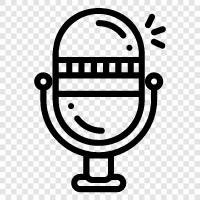 microphone, voice, recording, audio icon svg