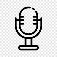 microphone for voice, voice microphone, condenser microphone, dynamic microphone icon svg