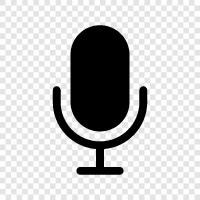 microphone, audio, sound, voice icon svg