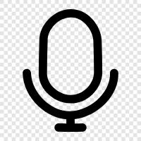 microphone, voice, recording, audio icon svg