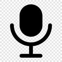 microphone, audio, sound, recording icon svg