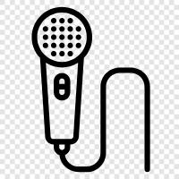 microphone, voice recorder, audio recorder, recorder icon svg