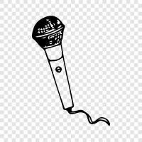 microphone, voice, recording, audio icon svg