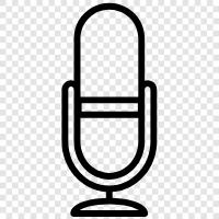 microphone, voice, recording, audio icon svg