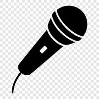 microphone, microphone for pc, microphone for android, microphone for iphone icon svg