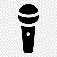 microphone, microphone audio, microphone recording, microphone input icon svg