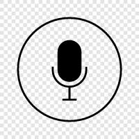 microphone, voice recorder, voice recorder for android, voice recorder for ipad icon svg