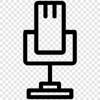 microphone, voice, voice recorder, voice changer icon svg