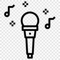 microphone, voice, audio, recording icon svg