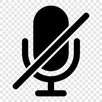 Microphone Mute, Mute, Mute Microphone icon svg