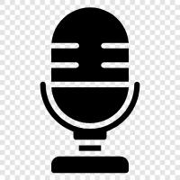 microphone, voice recorder, voice activated recorder, voice recorder app icon svg