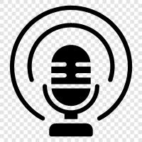 microphone, voice, recording, audio icon svg