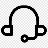 microphone, phone, speakerphone, earphones icon svg