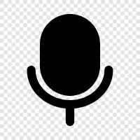 microphone, audio, recording, audio input icon svg