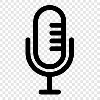 microphones, audio, recording, audio recorder icon svg