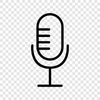 microphones, recording microphone, quality microphone, shotgun microphone icon svg