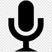 Microphones, Recording, Audio, Voice icon svg