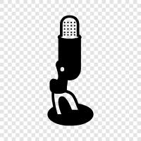 microphones, audio equipment, sound equipment, audio devices icon svg