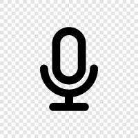 microphones, voice, audio, recording icon svg