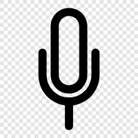 Microphones, Recording Microphone, Voice Microphone, Podcast Microphone icon svg