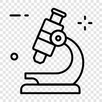 microscope, microscope equipment, microscope parts, microscope accessories icon svg