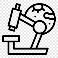 microscope, microscope equipment, microscope parts, microscope supplies icon svg