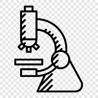 microscope, magnifying glass, optical microscope, compound microscope icon svg