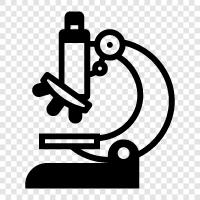 microscope, microscope equipment, microscope parts, microscope repair icon svg