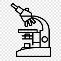 microscope, microscopy, optical microscope, electron microscope icon svg