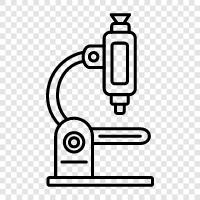 microscope, microscopy, optical microscope, scanning electron microscope icon svg