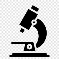 microscope, microscope lenses, microscope slide, microscope lighting icon svg