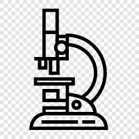 microscope, microscope equipment, microscope parts, microscope accessories icon svg