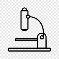 microscope, optical microscope, electron microscope, scanning electron microscope icon svg