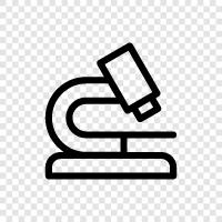 microscope, microscope equipment, microscope parts, microscopy icon svg